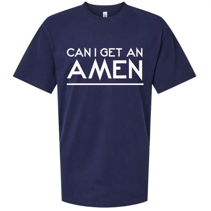 Can I Get An Amen Sueded Cloud Jersey T-Shirt