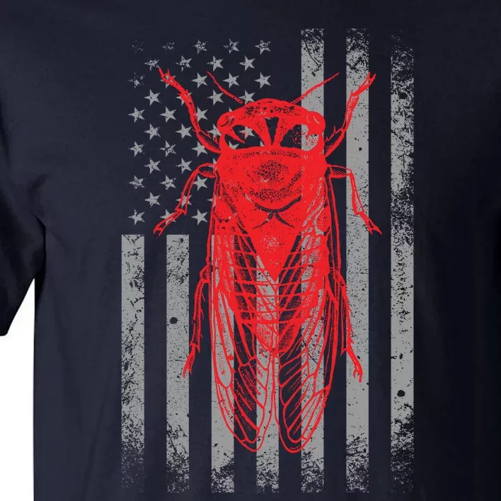 Cicada Insect Great Eastern Brood X Usa 2024 Magicicada Tall T-Shirt