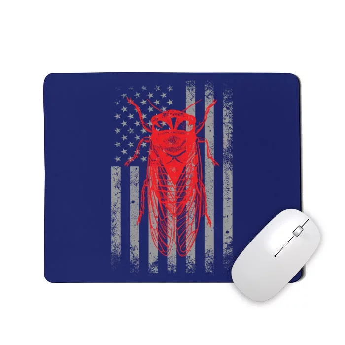 Cicada Insect Great Eastern Brood X Usa 2024 Magicicada Mousepad