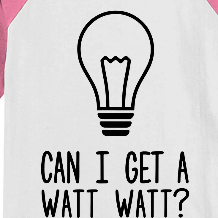 Can I Get A Watt Watt Kids Colorblock Raglan Jersey