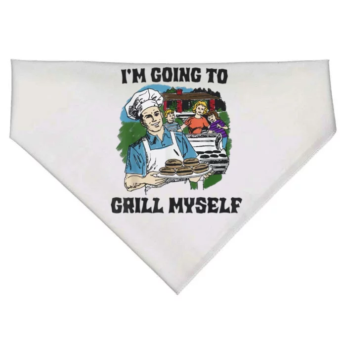 Chef I’M Going To Grill Myself USA-Made Doggie Bandana