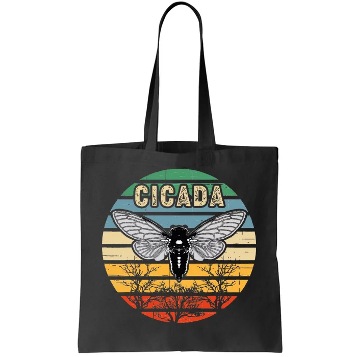 Cicada Insect Great Eastern Brood X 2021 Magicicada Tote Bag