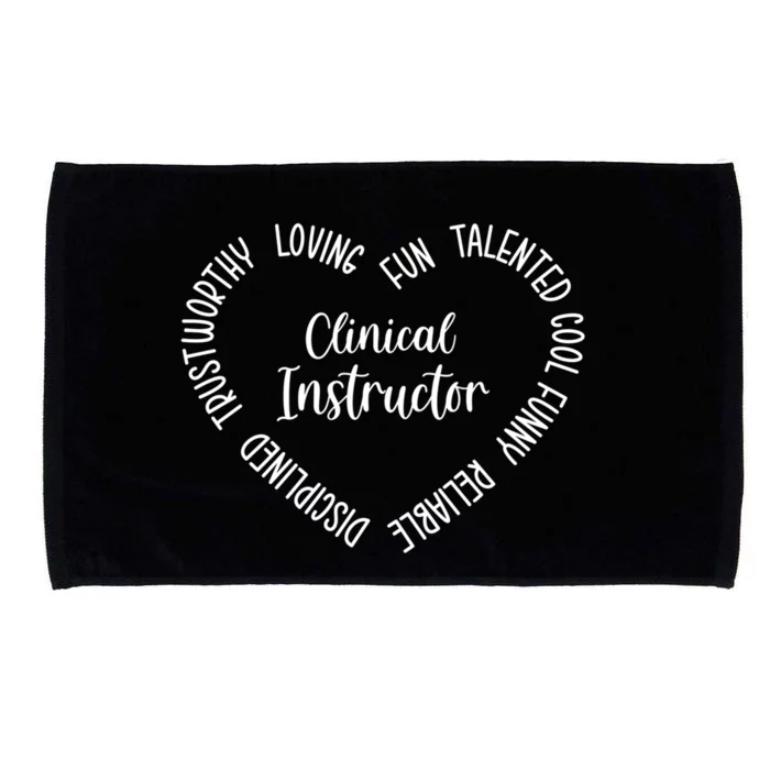 Clinical Instructor Great Gift Microfiber Hand Towel