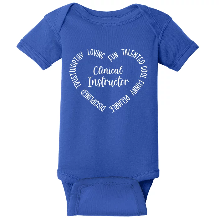 Clinical Instructor Great Gift Baby Bodysuit