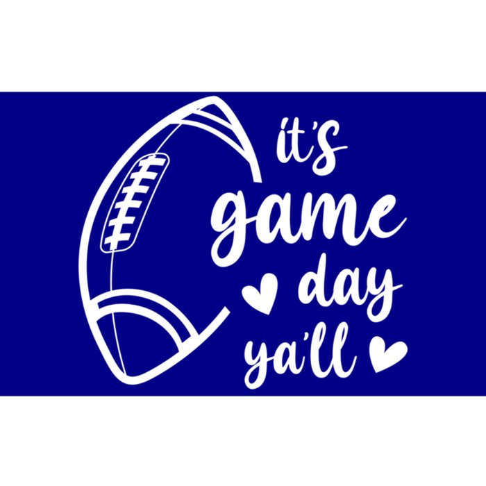 Cute It's Game Day Ya'll Football Gift Bumper Sticker