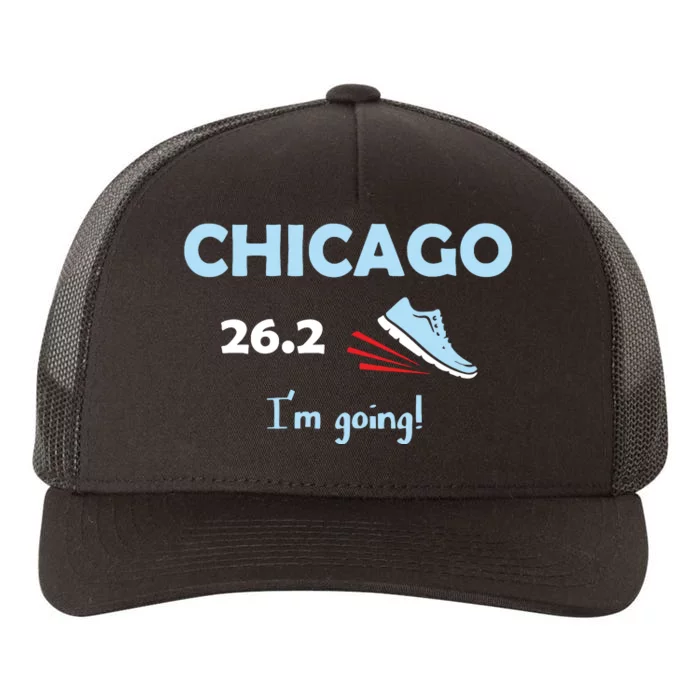 Chicago Im Going Marathon Runner Running 262 Yupoong Adult 5-Panel Trucker Hat