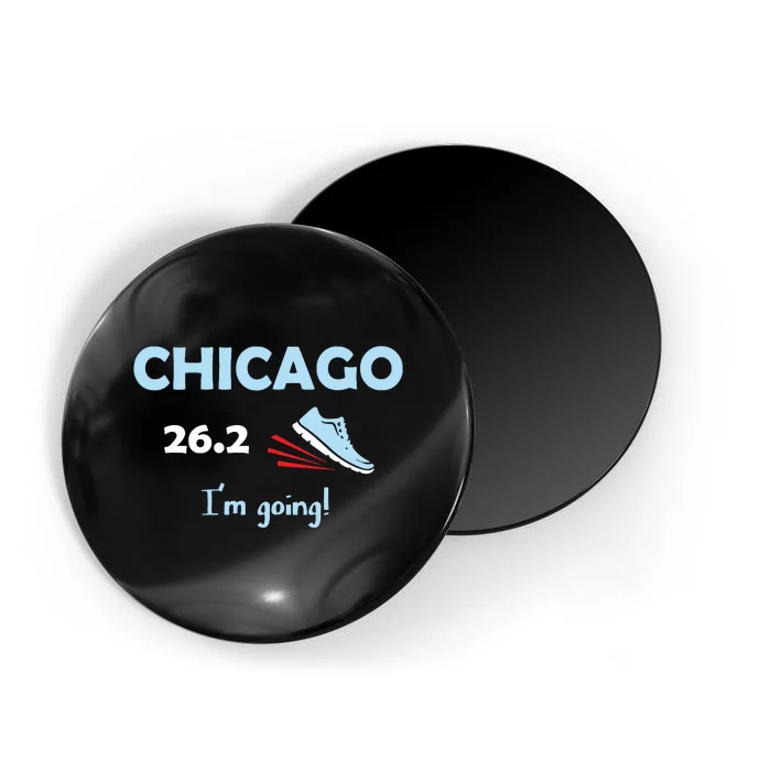 Chicago Im Going Marathon Runner Running 262 Magnet