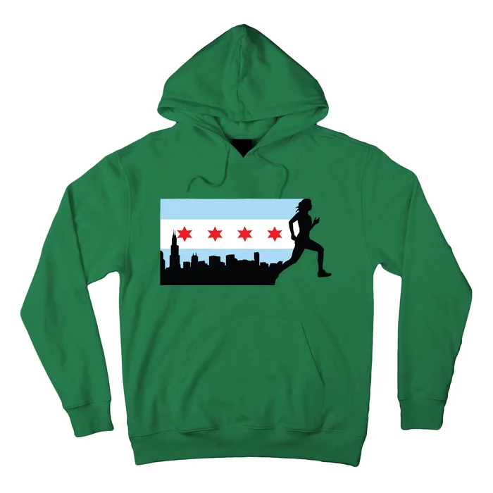 Chicago Im Going Marathon Runner Running 262 Hoodie