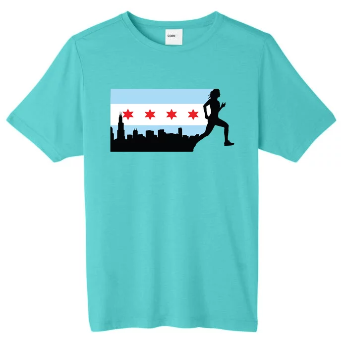 Chicago Im Going Marathon Runner Running 262 ChromaSoft Performance T-Shirt