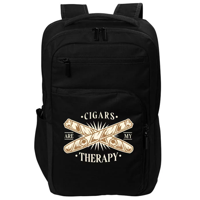 Cigars Are My Therapy Impact Tech Backpack