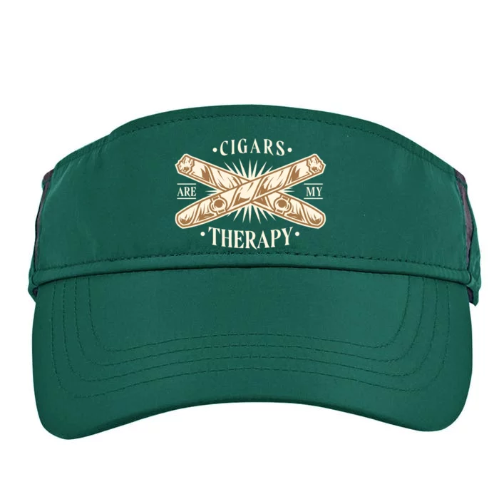 Cigars Are My Therapy Adult Drive Performance Visor