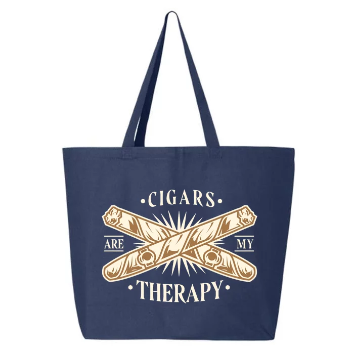 Cigars Are My Therapy 25L Jumbo Tote