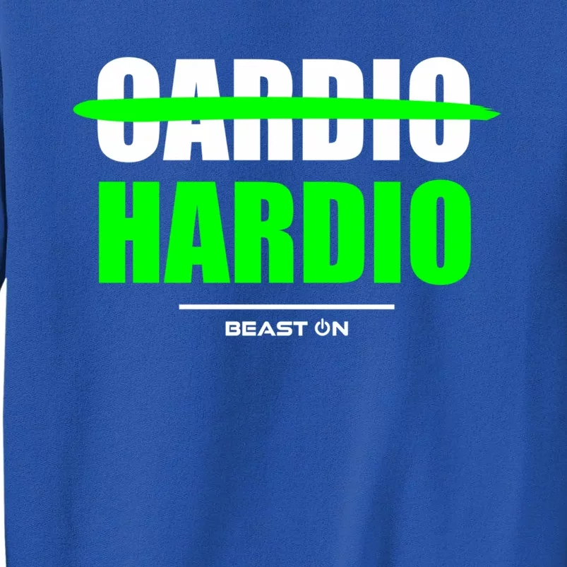 Cardio Is Hardio Bodybuilding Gains Gym Fitness Training Gift Sweatshirt