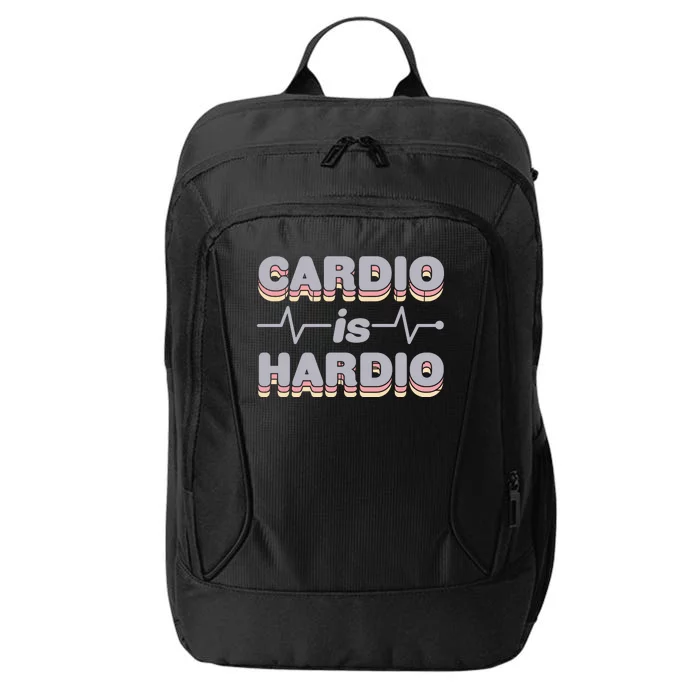 Cardio Is Hardio City Backpack