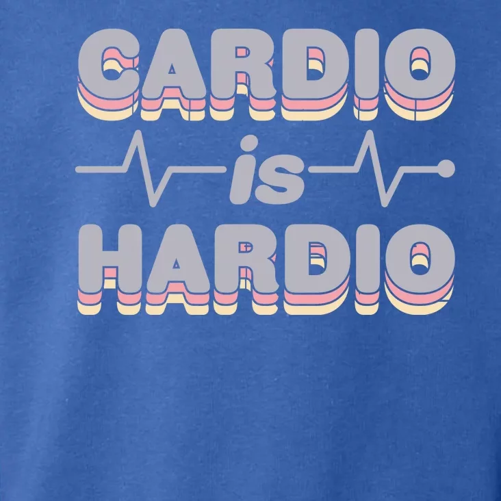 Cardio Is Hardio Toddler Hoodie