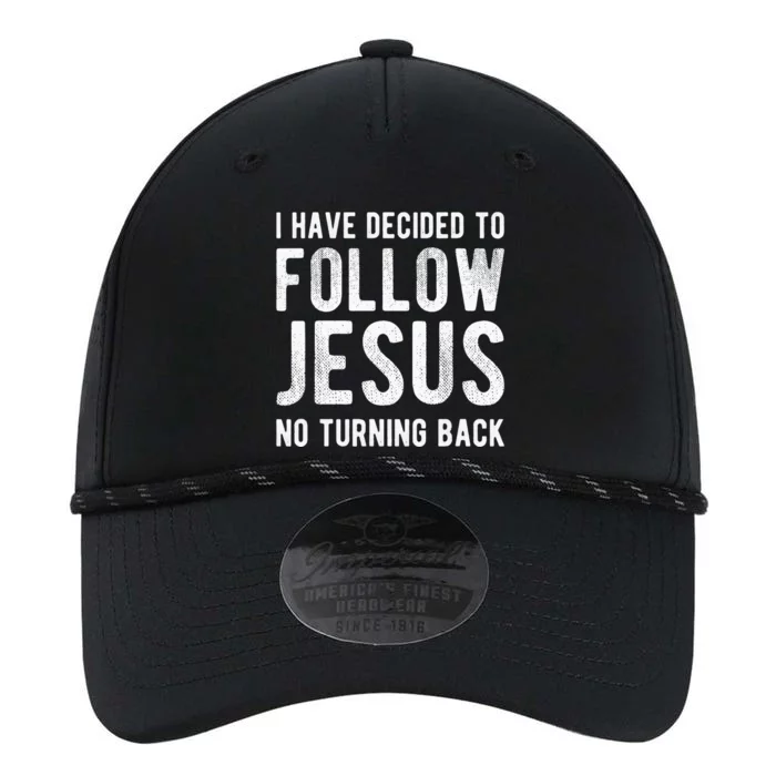 Cute I Have Decided To Follow Jesus Gift Baptism Performance The Dyno Cap