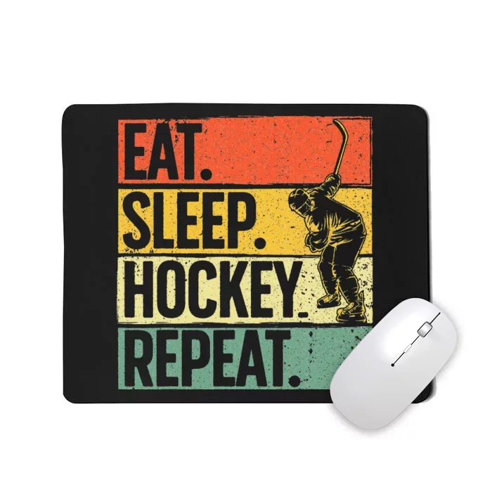 Cute Ice Hockey For  Hockey Lover Goalie Sports Mousepad