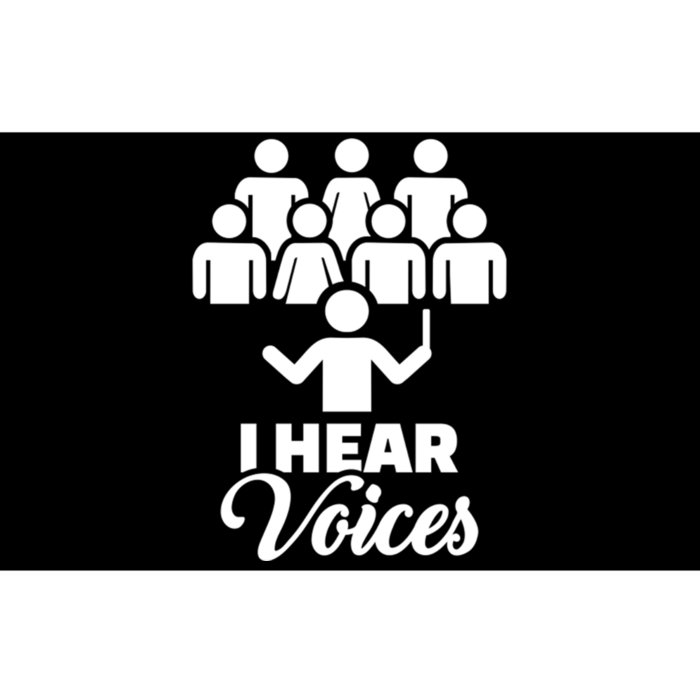 Choir I Hear Voices Bumper Sticker