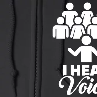 Choir I Hear Voices Full Zip Hoodie