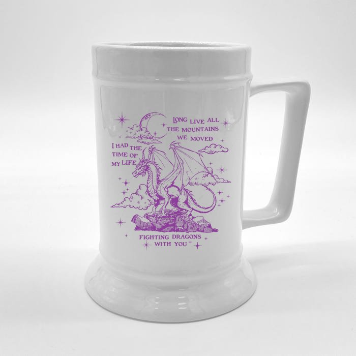 Cool I Had The Time Of My Life Fighting Dragons With You Front & Back Beer Stein