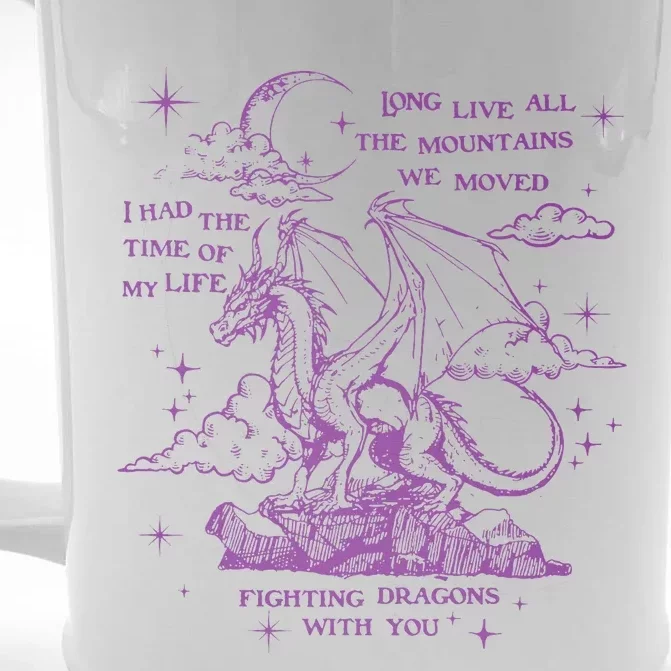 Cool I Had The Time Of My Life Fighting Dragons With You Front & Back Beer Stein