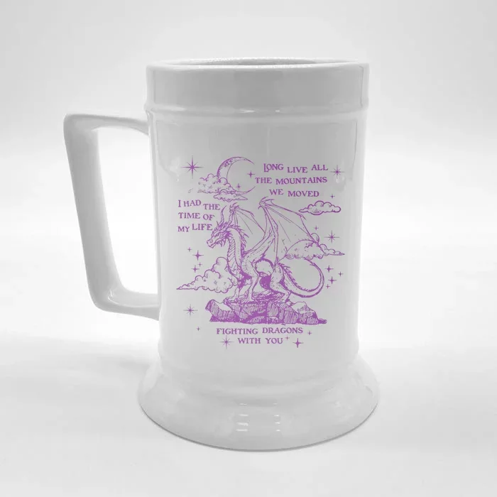 Cool I Had The Time Of My Life Fighting Dragons With You Front & Back Beer Stein