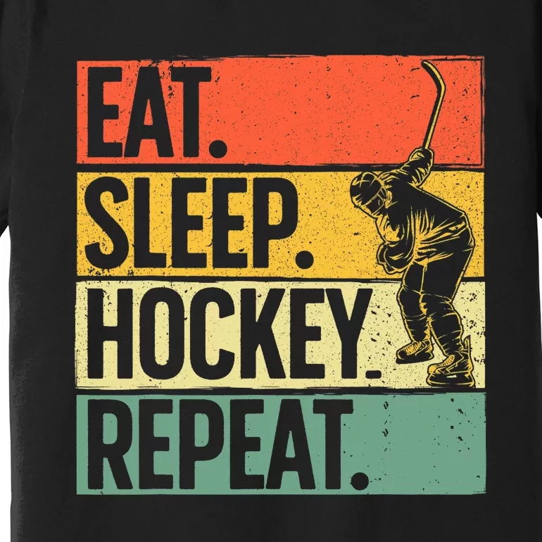 Cute Ice Hockey For Wo Hockey Lover Goalie Sports Premium T-Shirt