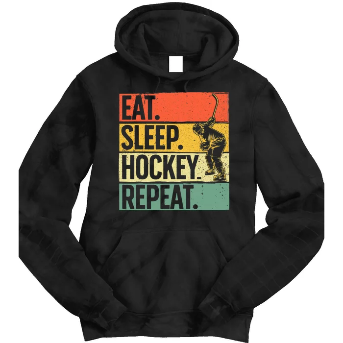 Cute Ice Hockey For Wo Hockey Lover Goalie Sports Tie Dye Hoodie