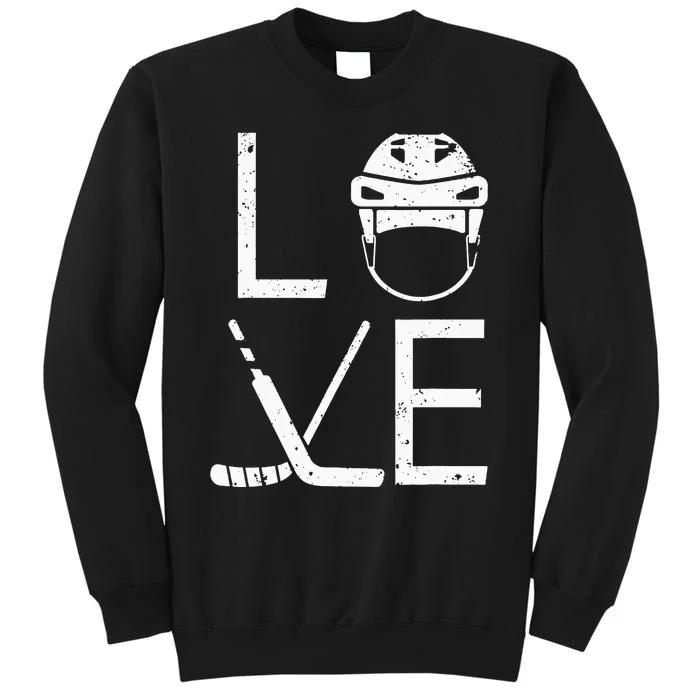 Cool Ice Hockey Art For  Goalie Coach Field Hockey Tall Sweatshirt