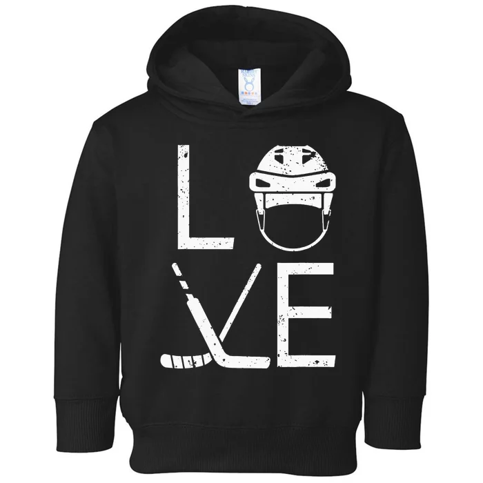 Cool Ice Hockey Art For  Goalie Coach Field Hockey Toddler Hoodie