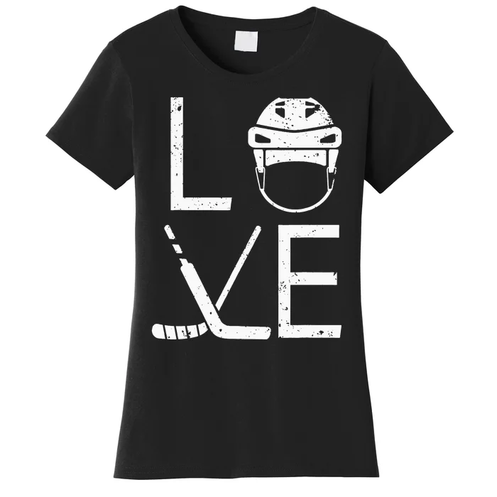 Cool Ice Hockey Art For  Goalie Coach Field Hockey Women's T-Shirt