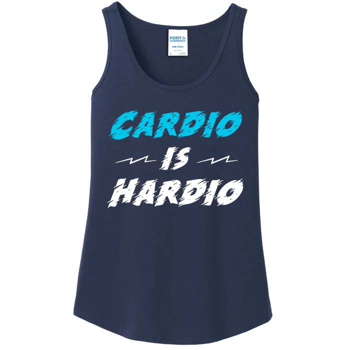 Cardio Is Hardio Ladies Essential Tank