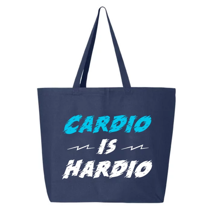 Cardio Is Hardio 25L Jumbo Tote