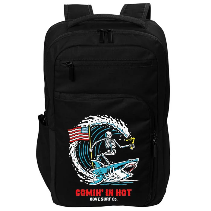 Comin In Hot Cove Surf Co Impact Tech Backpack