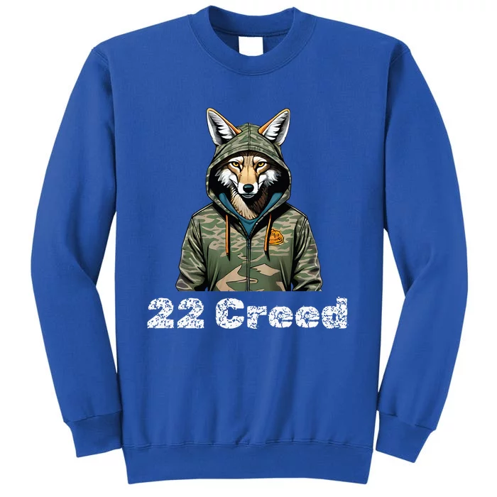 Coyote In Hood 22 Ting Tall Sweatshirt