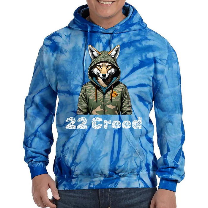 Coyote In Hood 22 Ting Tie Dye Hoodie