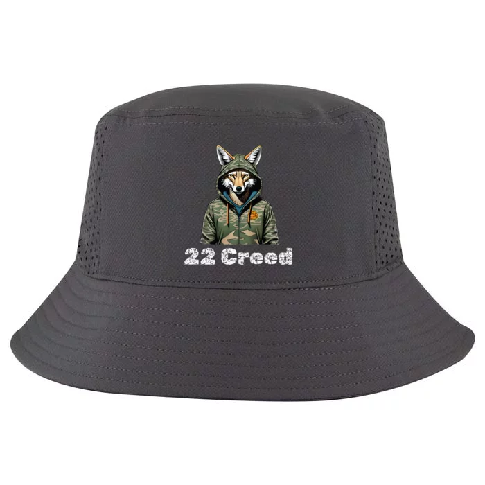 Coyote In Hood 22 Ting Cool Comfort Performance Bucket Hat