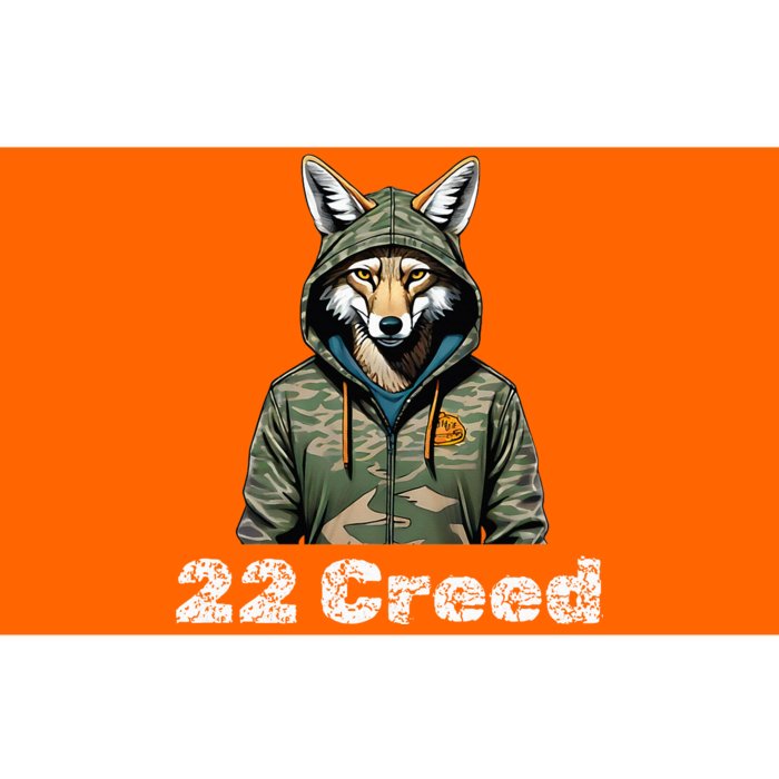 Coyote In Hood 22 Ting Bumper Sticker