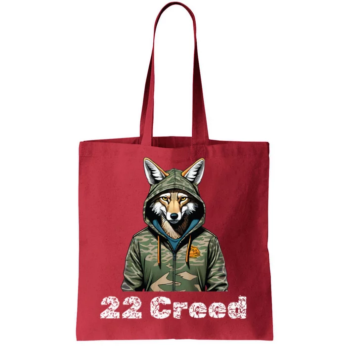 Coyote In Hood 22 Ting Tote Bag