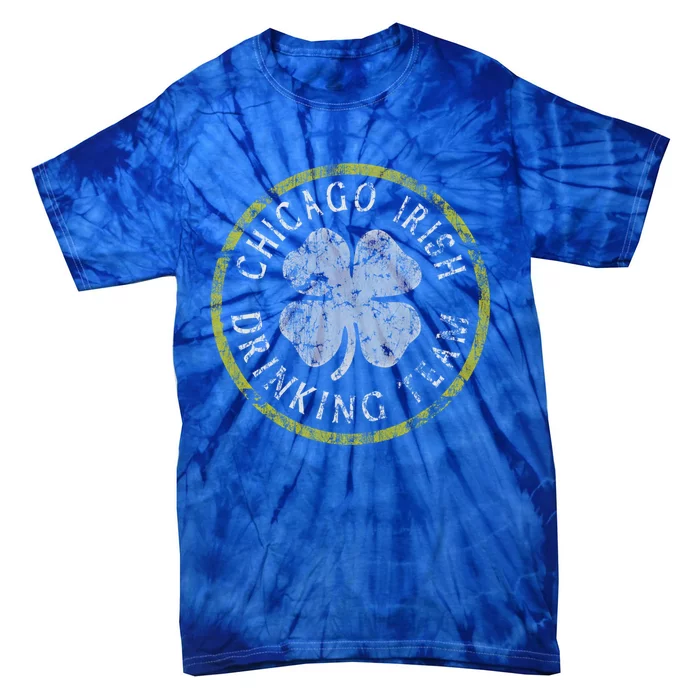 Chicago Irish Ing Team Couples Groups Gift Tie-Dye T-Shirt