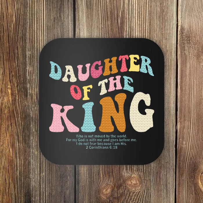 Christian Inspiration IM The Daughter Of King Christian Coaster