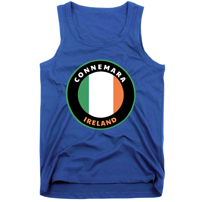 Connemara Ireland Ie Irish Heritage And Pride Flag Badge Gift Tank Top