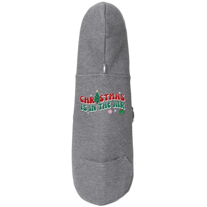 Christmas Is In The Air Holiday Gift Doggie 3-End Fleece Hoodie