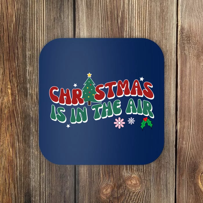 Christmas Is In The Air Holiday Gift Coaster