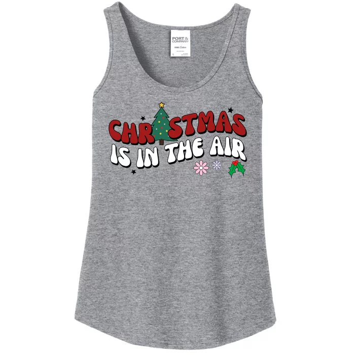 Christmas Is In The Air Holiday Gift Ladies Essential Tank