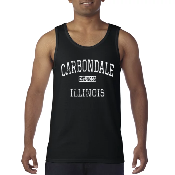 Carbondale Illinois Il Vintage Tank Top