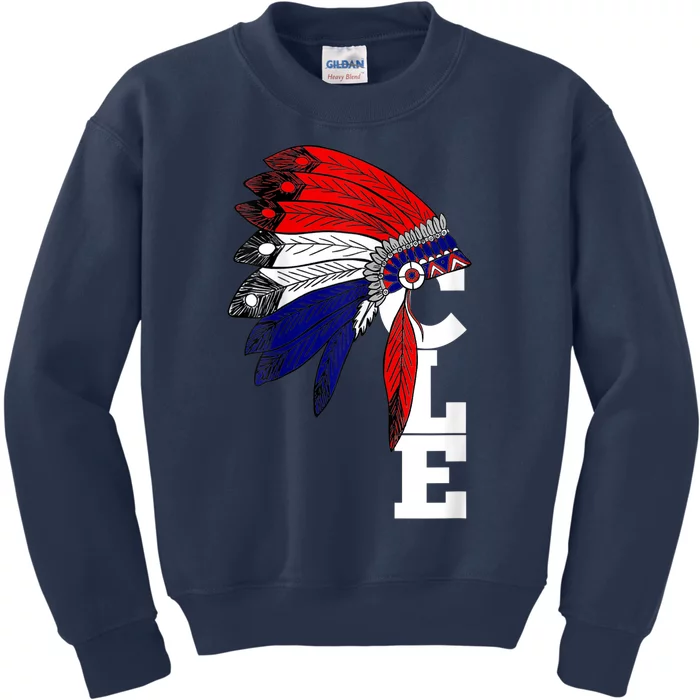 Cleveland Iroqios Indian Tribe Kids Sweatshirt