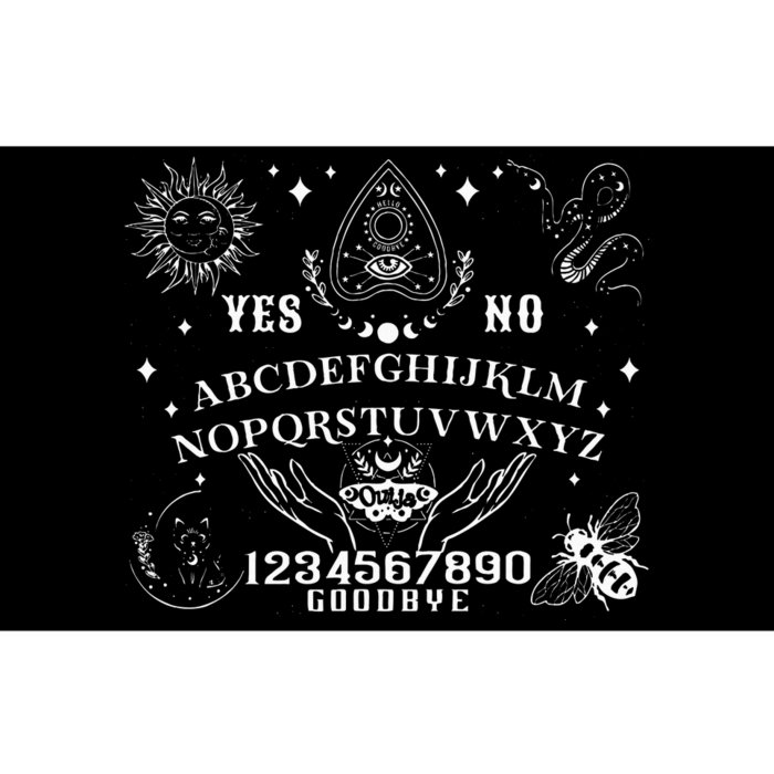 Ouija Board Spirit Board Occult Gothic Halloween Pagan Satan Bumper Sticker