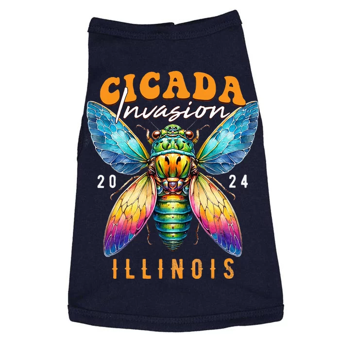 Cicada Invasion Illinois 2024 Insect Broods Xix And Xiii Doggie Tank