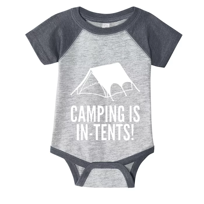 Camping Is In Tents Infant Baby Jersey Bodysuit